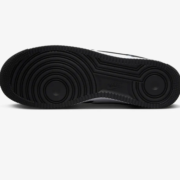 PANDA NIKE AIR FORCE 1 '07 LOW DOUBLE TONE WHITE SWOOSH PANDA - Picture 10 of 10